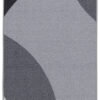 Tappeto per la Cucina Nero, Grigio - Antiscivolo
