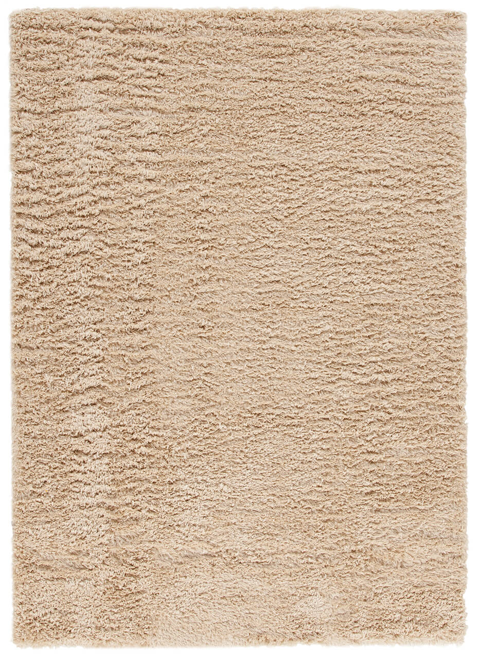 Tappeto Shaggy Madison Beige - Tinta Unita - Design Moderno | Morbido e Resistente