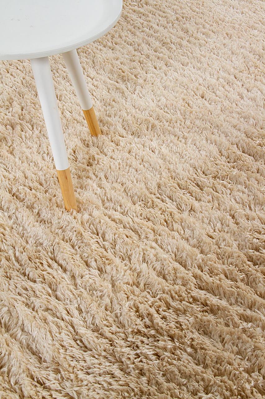 Tappeto Shaggy Madison Beige - Tinta Unita - Design Moderno | Morbido e Resistente - Image 6