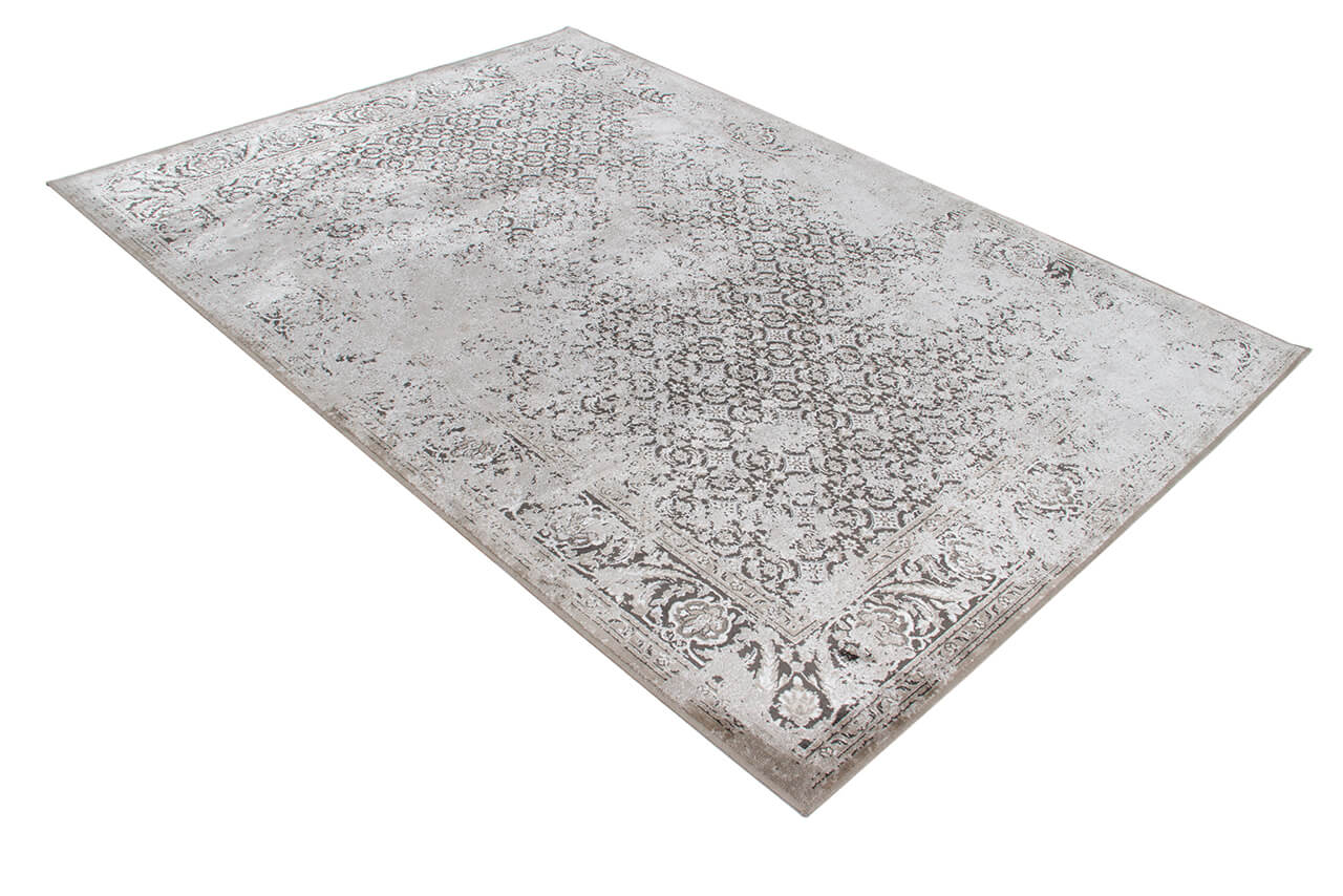 Tappeto Vintage C – Effetto Vissuto – Grigio Chiaro - Image 3