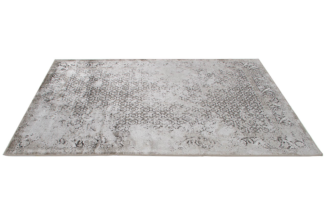 Tappeto Vintage C – Effetto Vissuto – Grigio Chiaro - Image 4