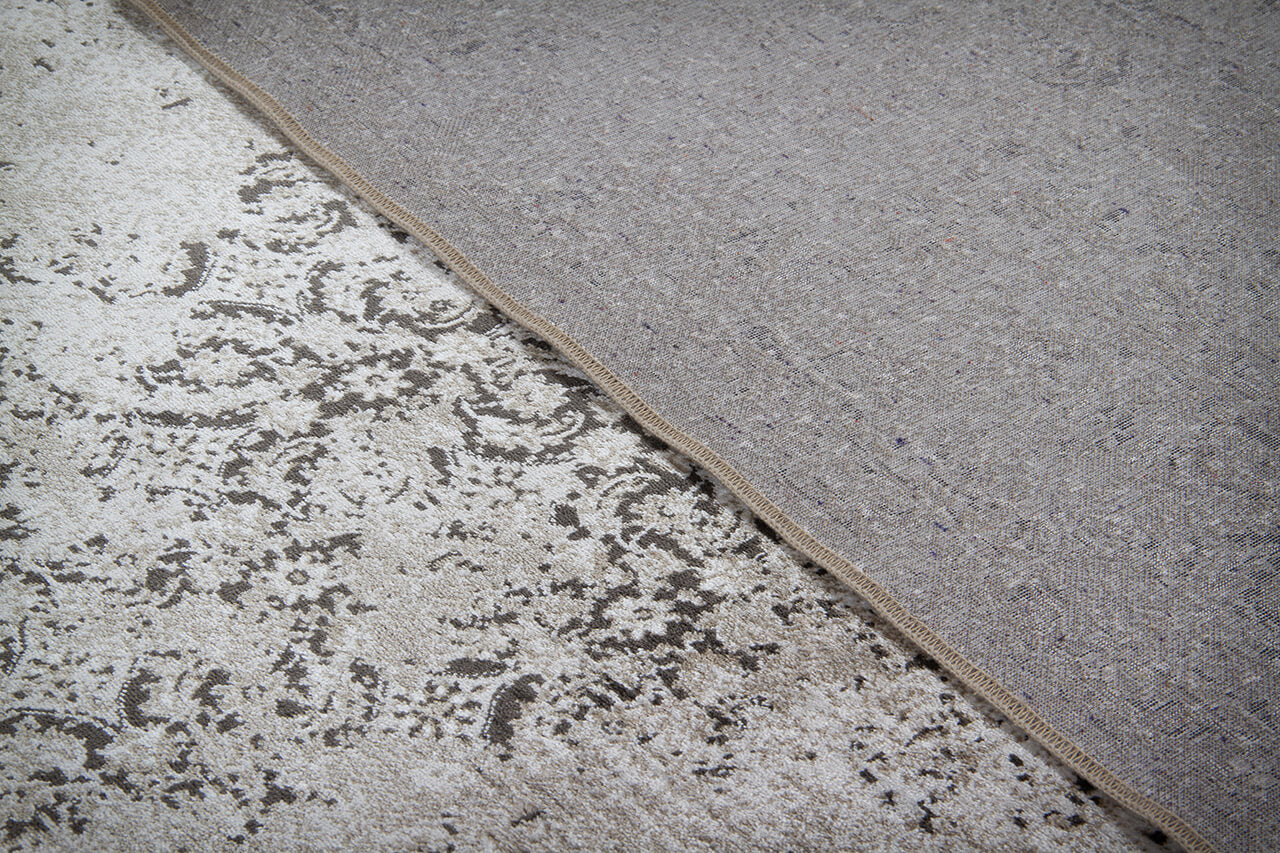 Tappeto Vintage C – Effetto Vissuto – Grigio Chiaro - Image 7
