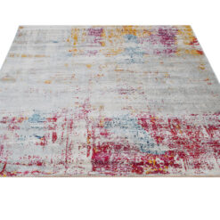 Alternative view of Tappeto moderno Soho 2 Ecru Multi - multicolore fluo
