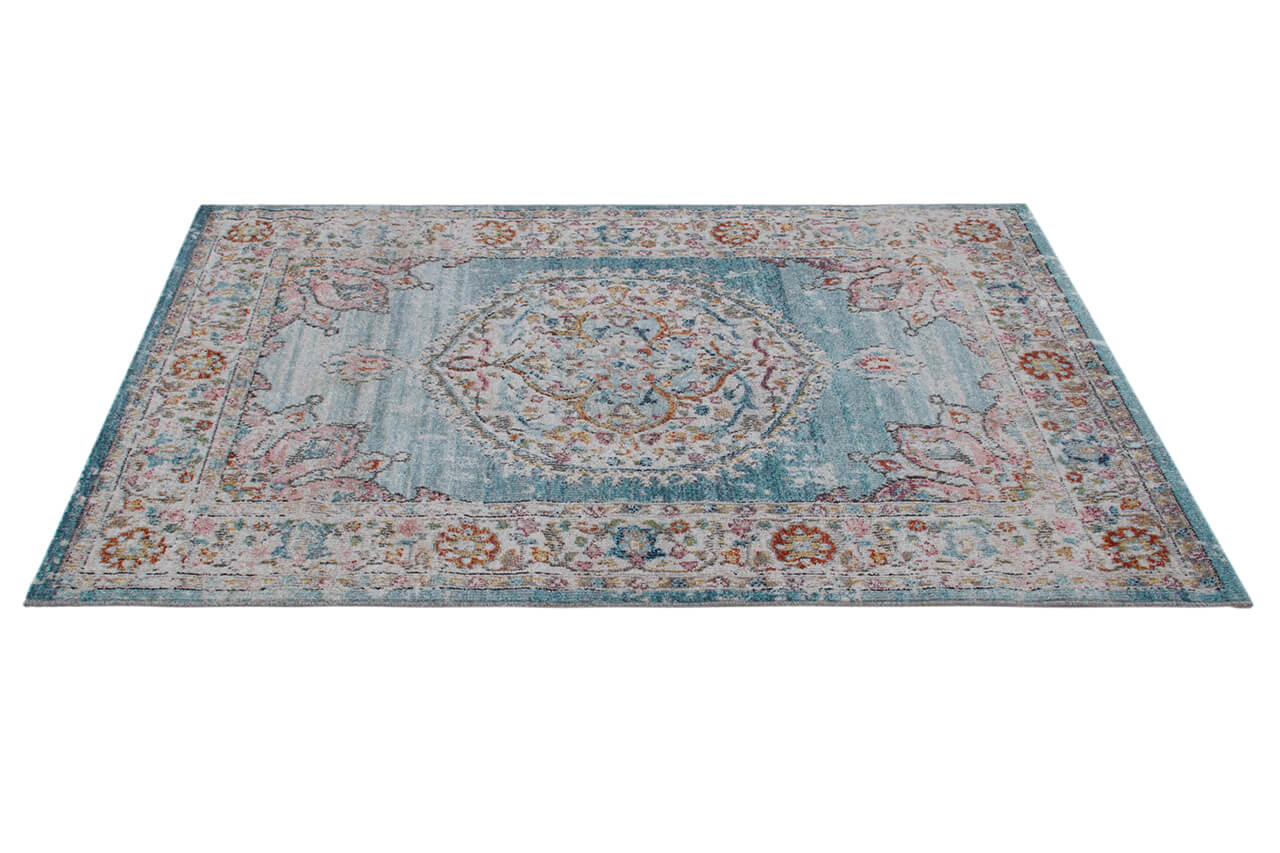 Tappeto da Esterno MAGGIO A - Indoor/Outdoor - Blu Chiaro | Ideale per Terrazze, Balconi, Patio, Verande - Image 5