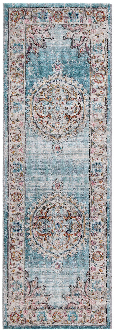Tappeto da Esterno MAGGIO A - Indoor/Outdoor - Blu Chiaro | Ideale per Terrazze, Balconi, Patio, Verande - Image 10
