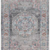 Tappeto da Esterno MAGGIO - Indoor/Outdoor - Argento | Ideale per Terrazze, Balconi, Patio, Verande