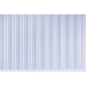 3" Heavy Duty PVC Corrugated Roofing Sheets - UV Resistant