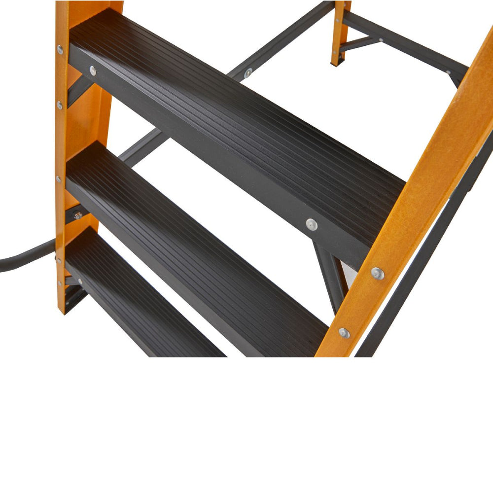 Werner 6 Tread Megastep Ladder with Handrails - EN 131 - Image 8