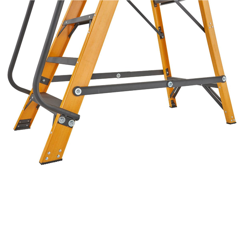 Werner 6 Tread Megastep Ladder with Handrails - EN 131 - Image 9