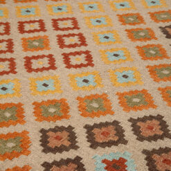 Alternative view of Tappeto Kilim in Lana - Fatto a Mano - KILIM SIVAS - Stile Etnico Tradizionale - Materiali Sostenibili