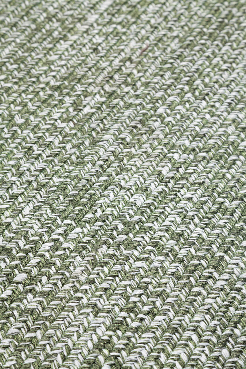 Tappeto Outdoor Ovale - Solid Verde - Interno/Esterno - 200x60cm - Image 2
