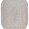 Tappeto Solid Beige - Ovale Indoor/Outdoor