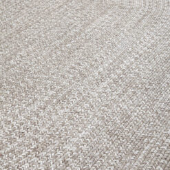 Alternative view of Tappeto Solid Beige - Ovale Indoor/Outdoor