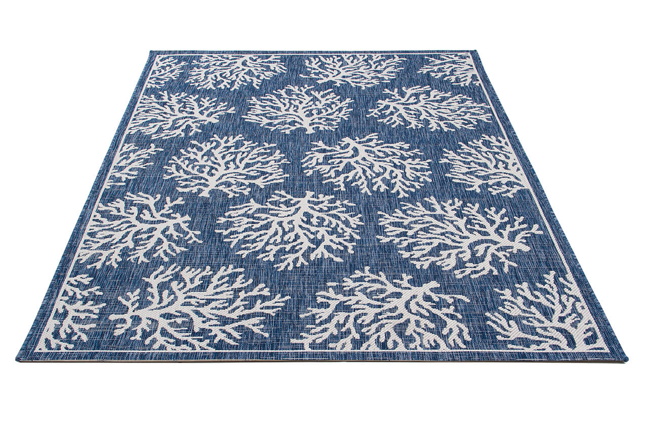 Tappeto Blu Interno-Esterno Marine 1 Blue - Resistente e Antiscivolo - Outdoor - Image 2