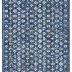 Tappeto Blu Interno-Esterno Marine 3 Blue - Resistente e Antiscivolo - Outdoor
