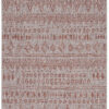 Tappeto da Esterno - ETHNO 1 TERRA - Indoor/Outdoor | Ideale per Terrazze, Balconi, Patio, Verande