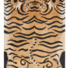 Tappeto Tigre Afghan in Pura Lana - Annodato a mano - 200x100cm
