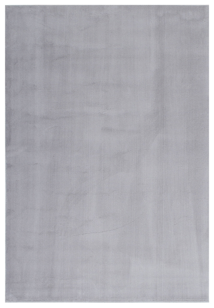 Tappeto Sky Silver Effetto Seta Moderno | Tinta Unita