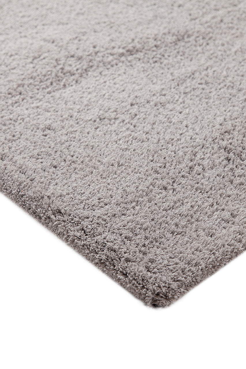 Tappeto Shaggy Desio - Grigio chiaro - Morbido e Resistente - Tinta Unita | Ideale per Soggiorno e Camera da Letto - Image 2