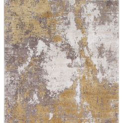 Tappeto Moderno Premium - KENNEDY D BEIGE GOLD - Oro, Beige - Design Contemporaneo
