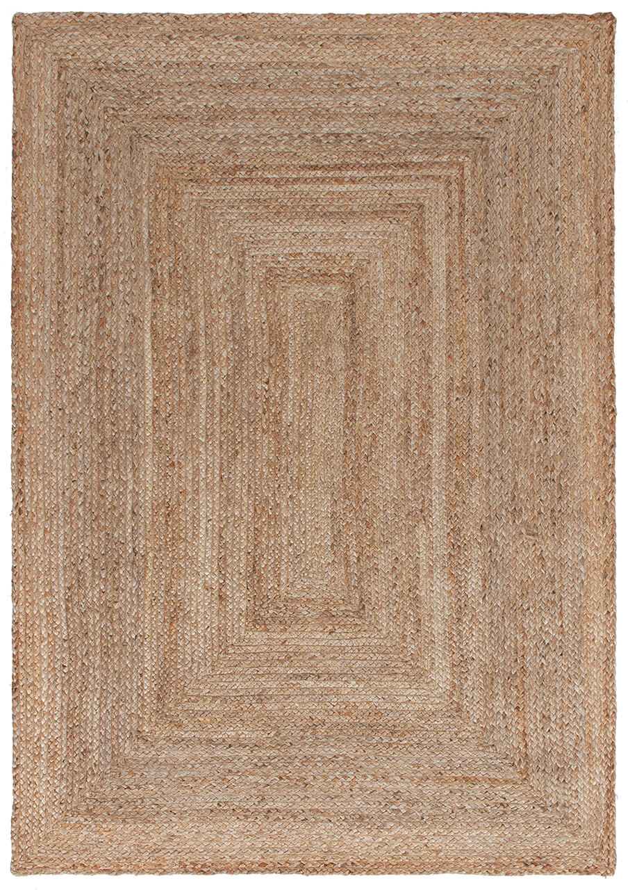 Tappeto Juta Frame - Tessuto a mano in Iuta naturale - Image 9