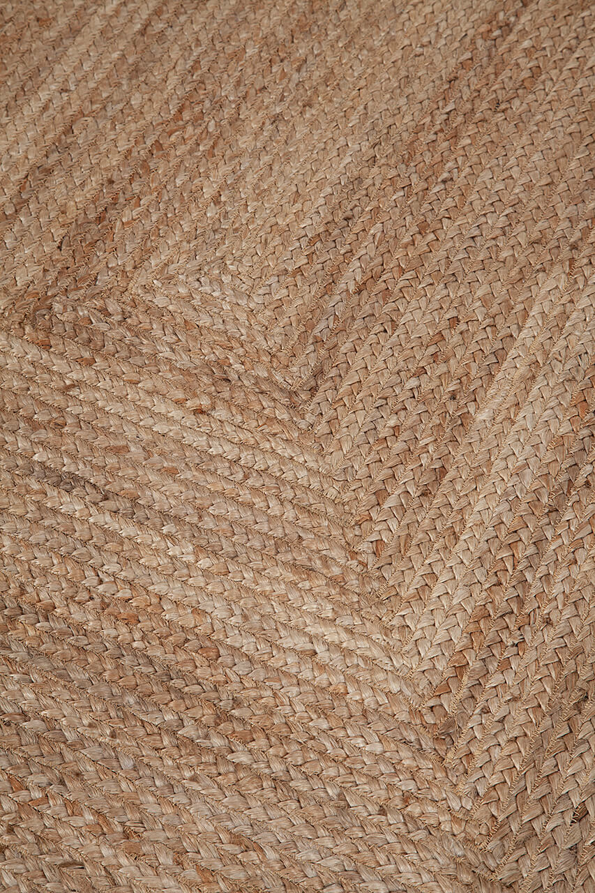 Tappeto Juta Frame - Tessuto a mano in Iuta naturale - Image 5