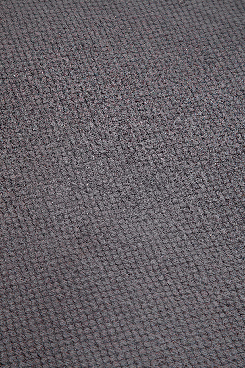 Tappeto cucina cotone lavabile Unito Dark Grey - bordo tinta unita - Image 2