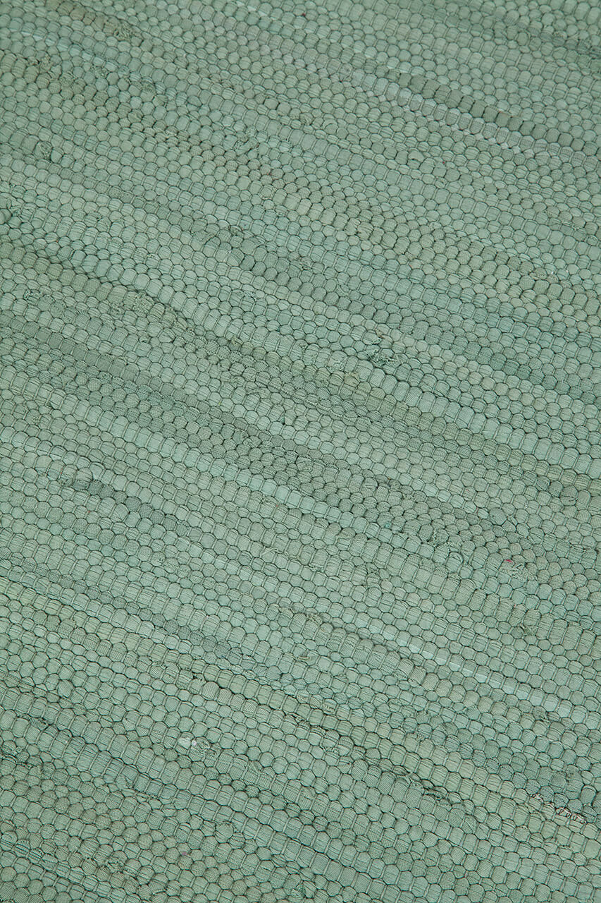 Tappeto Abano Verde in Cotone - Lavabile in Lavatrice - Ideale per Bagno o Cucina - Image 2