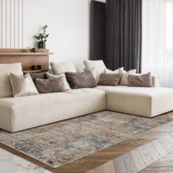 Alternative view of Tappeto Premium Matera 2 in Stile Astratto Multicolore - Design Moderno Contemporaneo