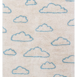 Tappeto Bianco per Bambini in Cotone Lavabile in Lavatrice - Fantasia Cotton 3