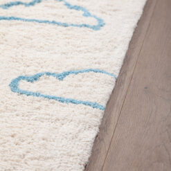Alternative view of Tappeto Bianco per Bambini in Cotone Lavabile in Lavatrice - Fantasia Cotton 3