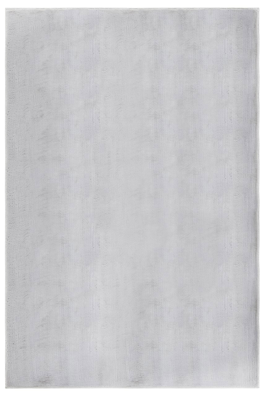 Tappeto Shaggy pelo corto New Touch Grigio Chiaro - Tinta Unita - Moderno, Morbido e Resistente
