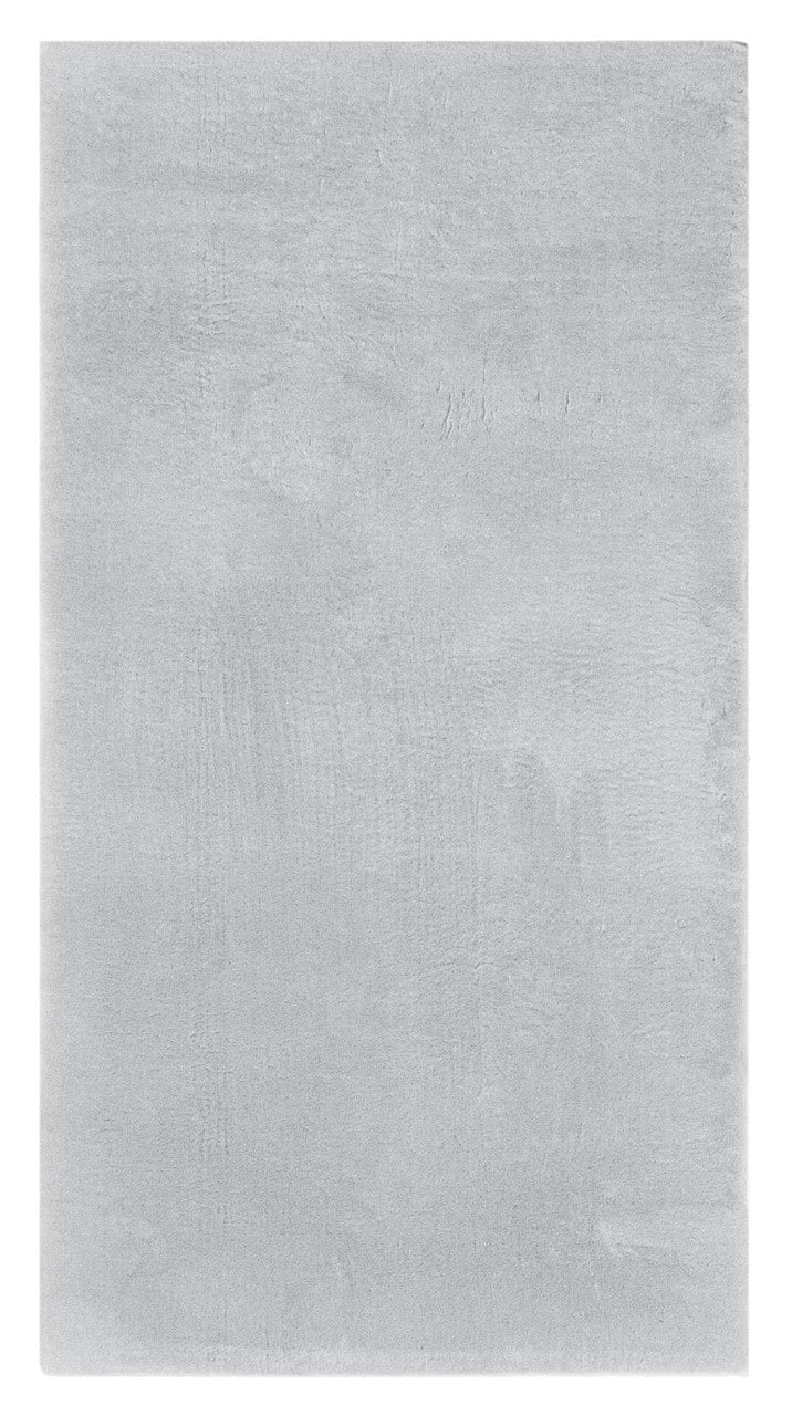 Tappeto Shaggy pelo corto New Touch Grigio Chiaro - Tinta Unita - Moderno, Morbido e Resistente - Image 2