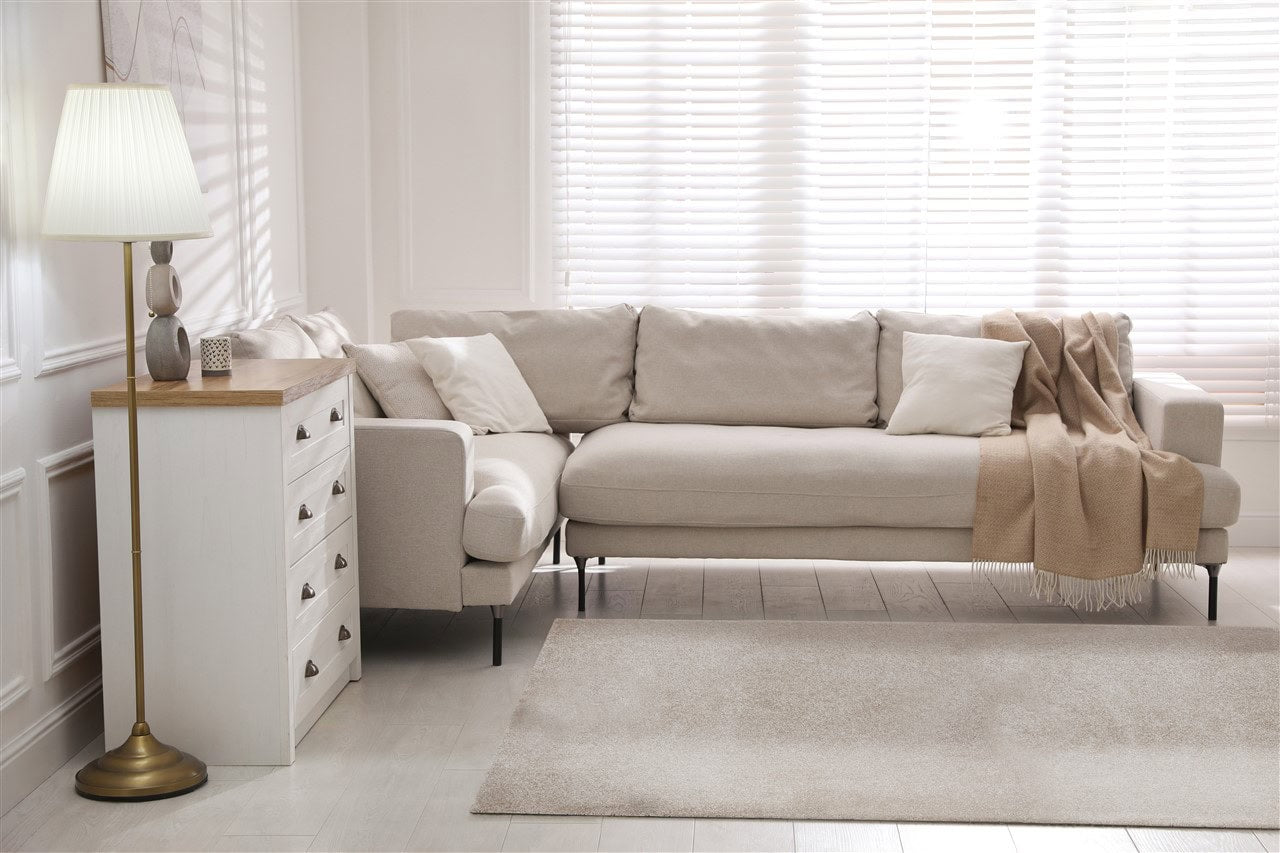 Tappeto Shaggy DEBBY Beige - Morbido e Resistente - Ideale per Soggiorno e Camera da Letto - Image 5