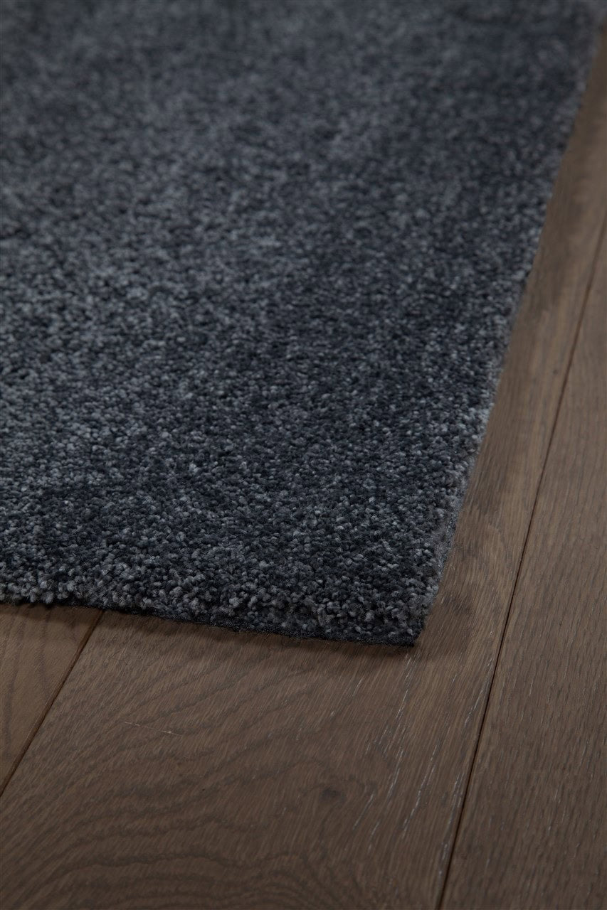 Tappeto Shaggy DEBBY Grigio scuro - Morbido e Resistente - Ideale per Soggiorno e Camera da Letto - Image 3