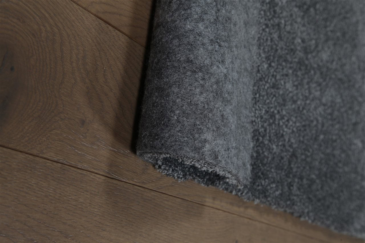 Tappeto Shaggy DEBBY Grigio scuro - Morbido e Resistente - Ideale per Soggiorno e Camera da Letto - Image 4