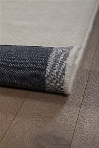 Tappeto Moderno in Lana e Cotone - Clay 9 - Beige/Grigio - Image 9