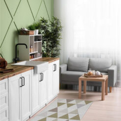 Alternative view of Tappeto Passatoia per la Cucina in Cotone Jaques 1 Grigio-Verde | Design Moderno, Antiscivolo e Resistente
