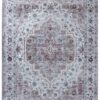Tappeto Lavabile Stile Orientale Vintage - Design Grigio