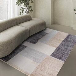 Alternative view of Tappeto Moderno TAORMINA B Beige e Grigio | Stile Geometrico Contemporaneo, Ideale per Soggiorno e Sala da Pranzo
