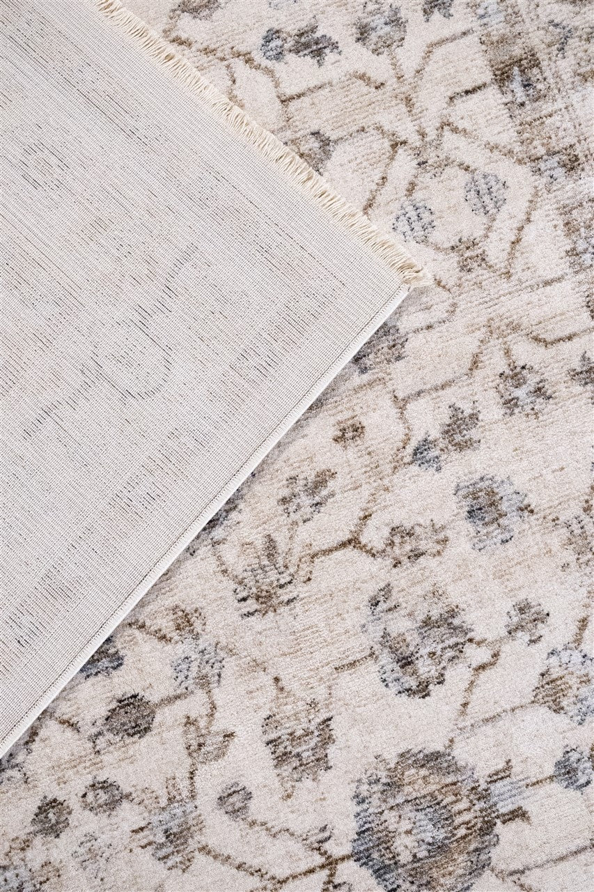 Tappeto Stile Orientale Classico BIRJAN Beige | Ideale per Soggiorno - Image 5