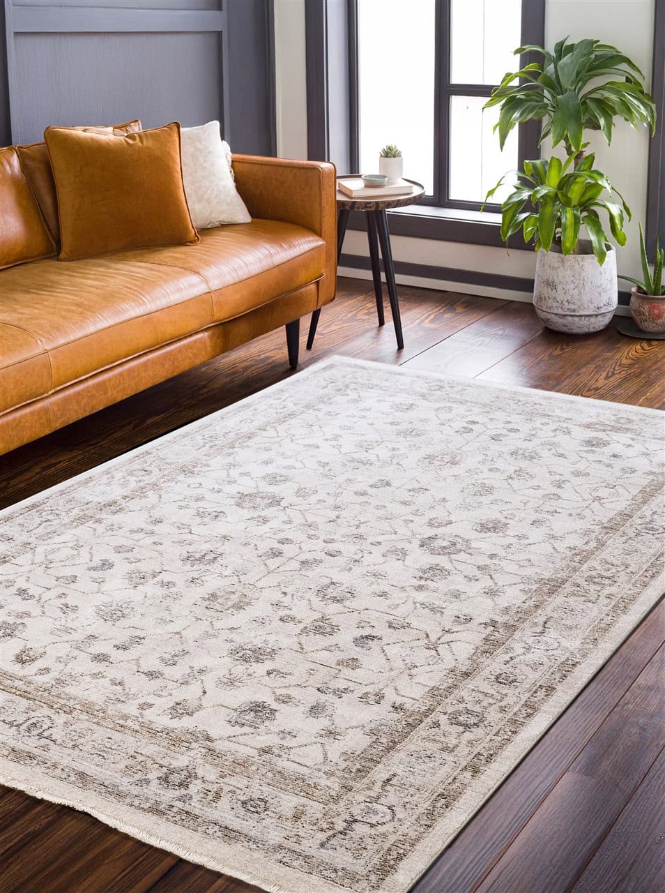 Tappeto Stile Orientale Classico BIRJAN Beige | Ideale per Soggiorno - Image 2