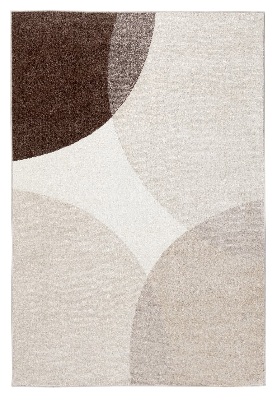Tappeto Moderno NEMO CIRCLES MULTI NATURAL