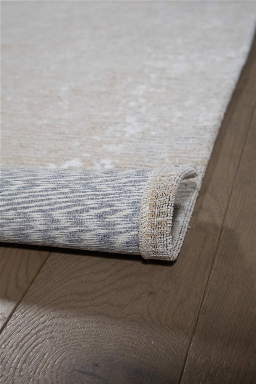 Tappeto Moderno NEW ARGENTELLA 13 Beige Oro | Stile Contemporaneo, Ideale per Soggiorno - Image 7