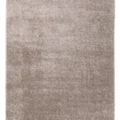 Tappeto Shaggy Robert Beige - Tinta Unita, Morbido e Resistente