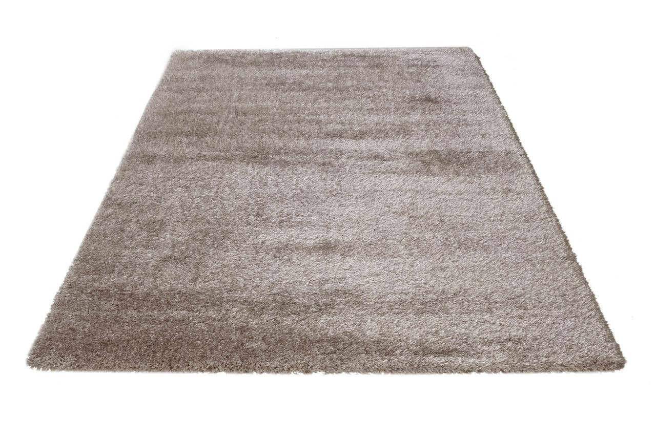 Tappeto Shaggy Robert Beige - Tinta Unita, Morbido e Resistente - Image 2