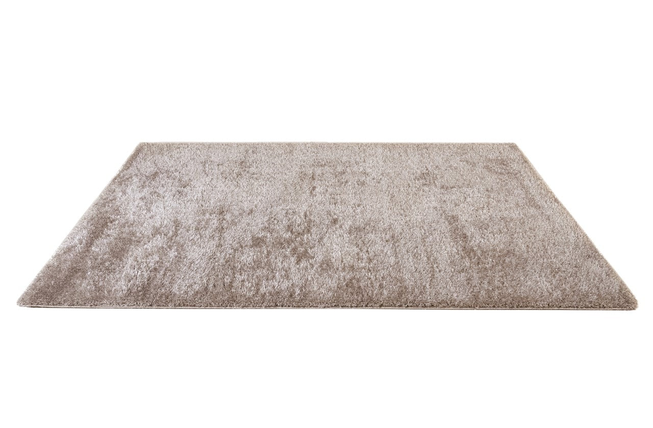 Tappeto Shaggy Robert Beige - Tinta Unita, Morbido e Resistente - Image 3