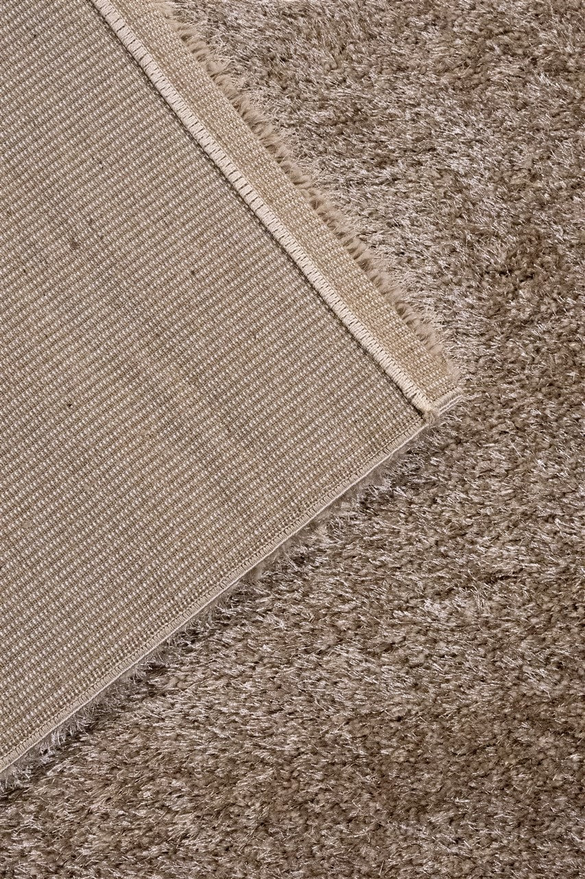 Tappeto Shaggy Robert Beige - Tinta Unita, Morbido e Resistente - Image 5