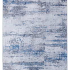 Tappeto Moderno ABSTRACT Blu - Lavabile in Lavatrice