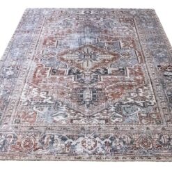 Alternative view of Tappeto Oasis in Stile Classico Vintage - Multicolore